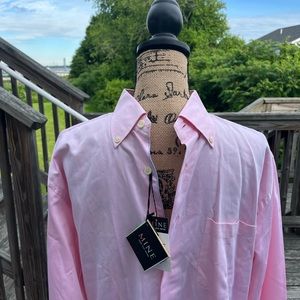 NWT Pastel Pink Men’s Button Down